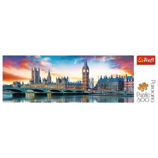Foto 3 | Foto 3 | Rompecabezas Trefl Panorama Big Ben Y Palacio De Westminster - Venta Internacional.