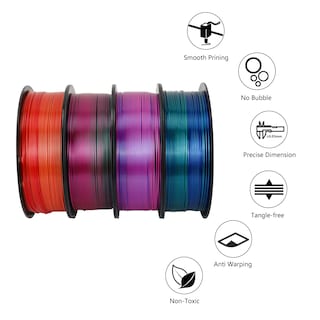 Foto 3 | Foto 3 | Filamento Para Impresora 3d Kingroon Dual Color Silk Pla De 1 75 Mm - Venta Internacional.
