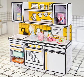 Foto 2 | Foto 2 | Kitchen Playset Mga Miniverse Make It Mini Kitchen Para Más De 8 Años - Venta Internacional.
