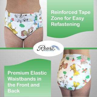 Foto 4 | Foto 4 | Pañales Estampados Para Adultos Rearz Mega Safari 11.000 Ml (m) - Venta Internacional.