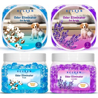 Foto 1 | Foto 1 | Gel Beads Xcleen Eliminador De Olores Paquete De 4 Unidades 960 Ml Lavanda Fresca - Venta Internacional.