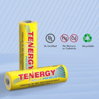 Foto 5 | Foto 5 | Baterías Solares Recargables Tenergy Solla Premium Aa 1300mah - Venta Internacional.