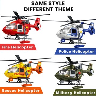 Foto 3 | Foto 3 | Helicóptero De Juguete Csdcsd Large Police Con Luces Y Sonidos De 3 A 7 Años - Venta Internacional.