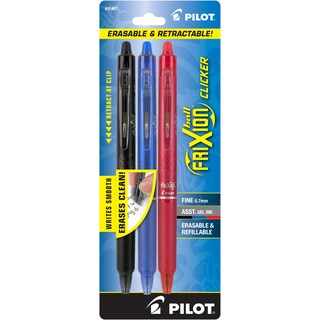 Foto 1 | Foto 1 | Bolígrafos De Tinta De Gel Pilot Frixion Clicker Borrables Paquete De 3 - Venta Internacional.