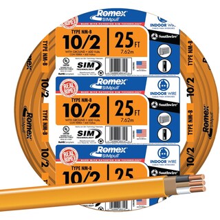 Foto 1 | Foto 1 | Cable Southwire Romex Brand Simpull 10/2 W/g Nmb De 25 Pies - Venta Internacional.