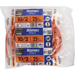 Foto 2 | Foto 2 | Cable Southwire Romex Brand Simpull 10/2 W/g Nmb De 25 Pies - Venta Internacional.