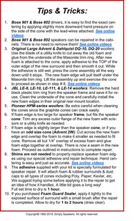 Foto 7 | Foto 7 | Kit De Reparación De Altavoces De Espuma Jl Audio 10w7 10w7ae Fsk-10jl-w7-1 - Venta Internacional.