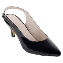 Zapatillas Exterior Charol Color Negro Para Mujer De Rbbasics