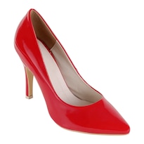 Zapatillas Exterior Charol Color Rojo Para Mujer De Rbbasics