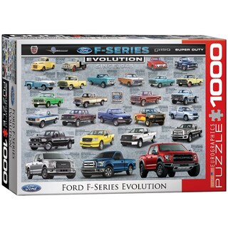 Foto 1 | Foto 1 | Puzzle Eurographics Ford F-series Evolución 49 X 67 Cm - Venta Internacional.