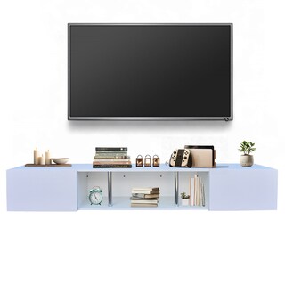 Foto 6 | Foto 6 | Mueble Para Tv Flotante 160-2 Puertas