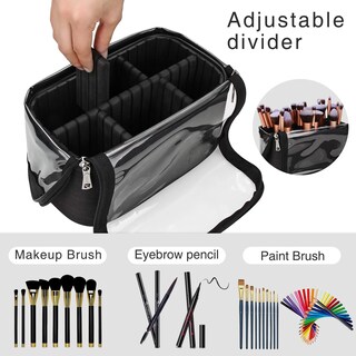 Foto 2 | Foto 2 | Funda Para Brochas De Maquillaje Tanto Stand-up Cup Bolsa De Viaje Negra - Venta Internacional.