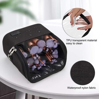 Foto 3 | Foto 3 | Funda Para Brochas De Maquillaje Tanto Stand-up Cup Bolsa De Viaje Negra - Venta Internacional.