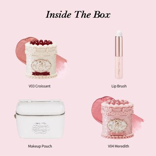 Foto 2 | Foto 2 | Set De Maquillaje Flower Knows Enchanted Lip Kit Con Bolsa De Piel - Venta Internacional.