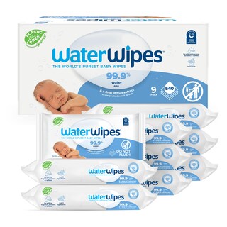 Foto 1 | Foto 1 | Toallitas Para Bebés Waterwipes Sin Plástico 540 Toallitas Originales - Venta Internacional.