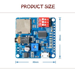 Foto 4 | Foto 4 | Módulo De Reproducción De Voz Mp3 Trigger Player Board Para Arduino - Venta Internacional.