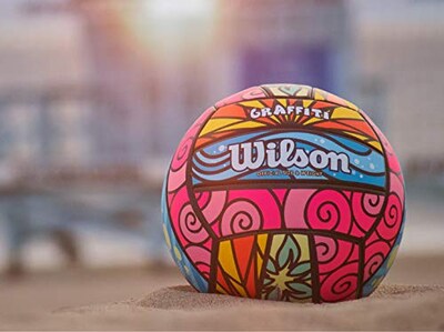Foto 4 | Foto 4 | Voleibol Wilson Graffiti Rosa/azul/amarillo Talla Oficial - Venta Internacional.