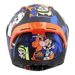 Foto 5 | Foto 5 | Casco Shaft Sh582sp Az Mt Billy Y Mandy Mica Nj Cerrado Azul