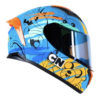Foto 2 | Foto 2 | Casco Shaft Sh582sp Azul Hora De Aventura Cartoon Cerrado Azul