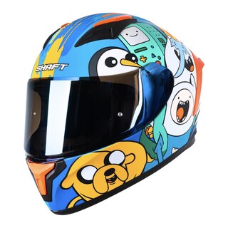 Foto 3 | Foto 3 | Casco Shaft Sh582sp Azul Hora De Aventura Cartoon Cerrado Azul