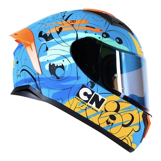 Foto 2 | Foto 2 | Casco Shaft Sh582sp Azul Hora De Aventura Cartoon Cerrado Azul