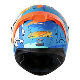 Foto 5 | Foto 5 | Casco Shaft Sh582sp Azul Hora De Aventura Cartoon Cerrado Azul