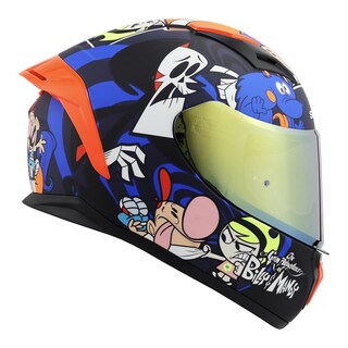 Foto 2 | Foto 2 | Casco Shaft Sh582sp Az Mt Billy Y Mandy Mica Nj Cerrado Azul