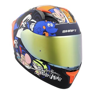 Foto 3 | Foto 3 | Casco Shaft Sh582sp Az Mt Billy Y Mandy Mica Nj Cerrado Azul