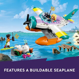 Foto 3 | Foto 3 | Avión De Rescate Marítimo Lego Friends 41752 Con Minimuñecas - Venta Internacional.