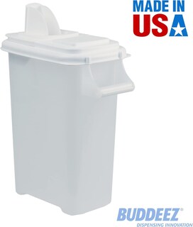 Foto 7 | Foto 7 | Recipiente De Almacenamiento De Comida Para Mascotas Buddeez Capacidad De 7 25 Kg Tapa Blanca - Venta Internacional.