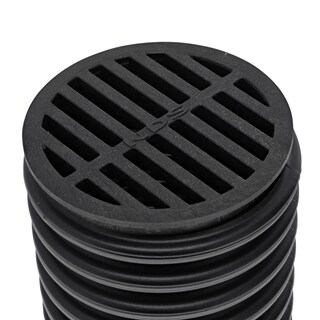 Foto 3 | Foto 3 | Tapa De Desagüe Nds Con Rejilla Redonda De 4 Pulgadas De Plástico Negro - Venta Internacional.