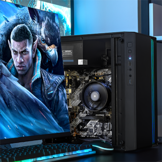 Foto 3 | Foto 3 | Computadora Escritorio Xtreme Pc Gaming Amd Radeon Vega 8 Ryzen 3 3200g 16gb Ssd 500gb Wifi W10 Black Gaming Ligero Calidad Baja