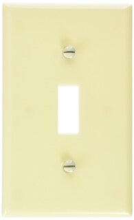 Foto 1 | Foto 1 | Placas De Pared Leviton 1 Gang Switch Color Marfil Paquete De 10 - Venta Internacional.