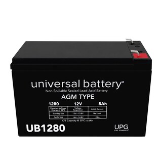 Foto 4 | Foto 4 | Batería Automática Upg 86484 Sla 12 V 8 Ah 15 X 7 X 10 Cm 2 5 Kg - Venta Internacional.