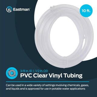 Foto 2 | Foto 2 | Tubo De Vinilo Transparente De Pvc Eastman De 0 95 Cm De Diámetro Interno Y 3 M De Longitud - Venta Internacional.