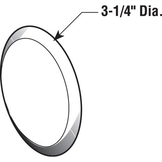 Foto 7 | Foto 7 | Protector De Pared Prime-line U 9270 De Vinilo Rígido De 8 Cm Color Blanco - Venta Internacional.