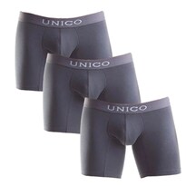 Set De Tripack Boxer Copa Medio Colombianos Para Hombres (3 Boxer Copa Medio Para Hombre) Ropa Interior Clásico