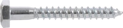 Foto 2 | Foto 2 | Tornillos Hexagonales De Zinc Hillman 1 6 X 10 2 Cm 25 Unidades - Venta Internacional.