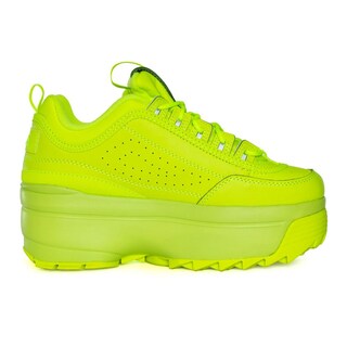 Foto 4 | Foto 4 | Tenis Fila Disruptor Ii Wedge - 5fm00704700 - Verde Volt - Mujer Verde Lima