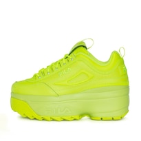 Tenis Fila Disruptor Ii Wedge - 5fm00704700 - Verde Volt - Mujer Verde Lima