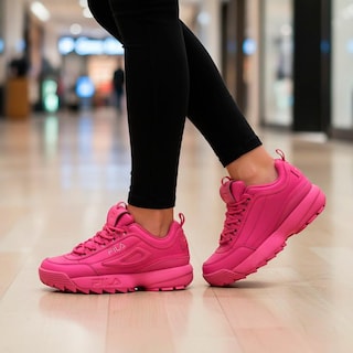 Foto 7 | Foto 7 | Tenis Fila Disruptor Ii Premium - 5xm01807501 - Rosa - Mujer Rosa