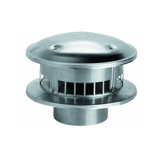 Foto 1 | Foto 1 | Alimentador De Gas Selkirk Redondo 5 Pulgadas Con Tapa De Ventilación De Gas Aluminio - Venta Internacional.