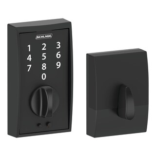 Foto 2 | Foto 2 | Cerradura Electrónica Con Forma De Cerrojo Schlage Be375 Cen 622 Touch Color Negro Mate - Venta Internacional.