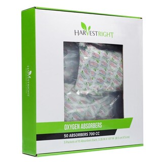 Foto 1 | Foto 1 | Absorbedores De Oxígeno Harvest Right 700 Cc Paquete De 50 - Venta Internacional.