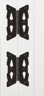 Foto 4 | Foto 4 | Bisagras Decorativas Con Forma De Mariposa National Hardware Acero Negro - Venta Internacional.