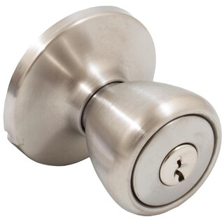 Foto 1 | Foto 1 | Cerradura De Puerta De Entrada Stone Harbor Hardware De Acero Inoxidable Satinado - Venta Internacional.