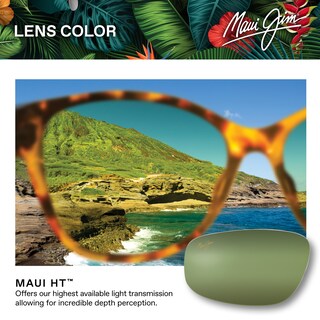 Foto 5 | Foto 5 | Gafas De Sol Maui Jim Manaolana Square Shiny Trans Grey - Venta Internacional.