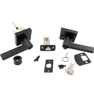 Foto 6 | Foto 6 | Palanca De Puerta Stone Harbor Hardware Vienna Con Llave Negra Mate - Venta Internacional.