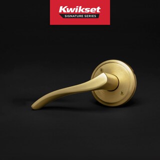 Foto 2 | Foto 2 | Maneta De Puerta Kwikset Sedona De Latón Satinado Palanca Para Zurdos - Venta Internacional.