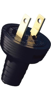 Foto 2 | Foto 2 | Enchufe Leviton 1-15p No Polarizado Negro 125v 15a - Venta Internacional.
